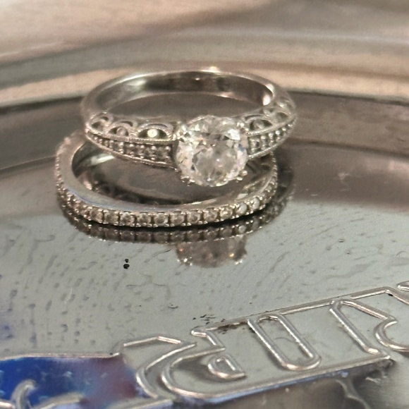 Tacori wedding set size 7 - Picture 1 of 7